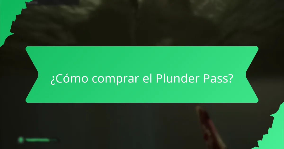 ¿Qué reclamaciones cosméticas especiales están asociadas con el Plunder Pass?