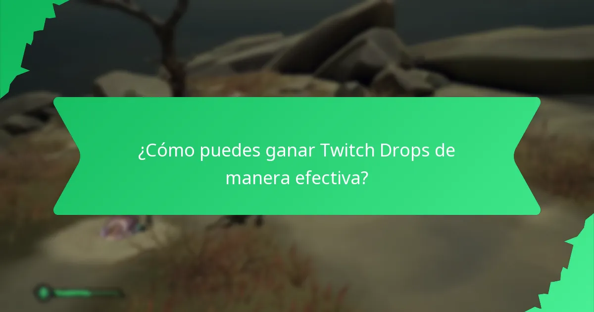 ¿Qué tipos de recompensas puedes ganar con los Twitch Drops?