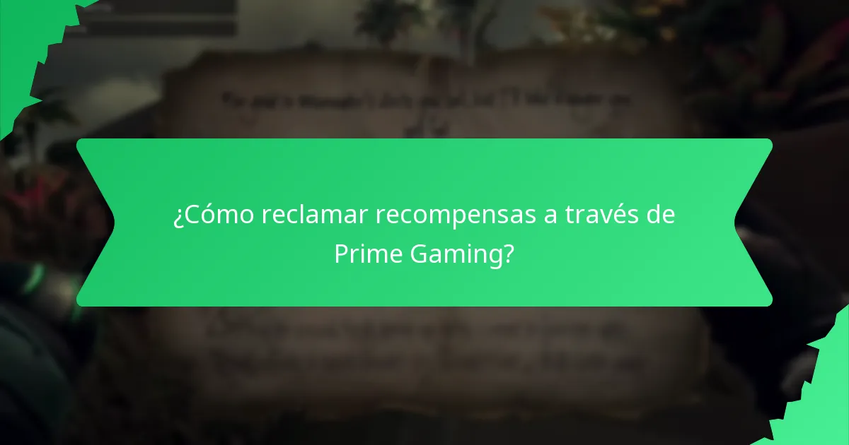 ¿Qué eventos promocionales están asociados con Prime Gaming?
