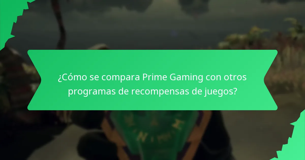 ¿Cómo pueden los espectadores ganar recompensas de lealtad a través de Prime Gaming?