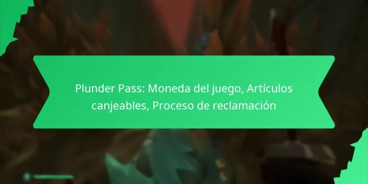 Plunder Pass: Moneda del juego, Artículos canjeables, Proceso de reclamación