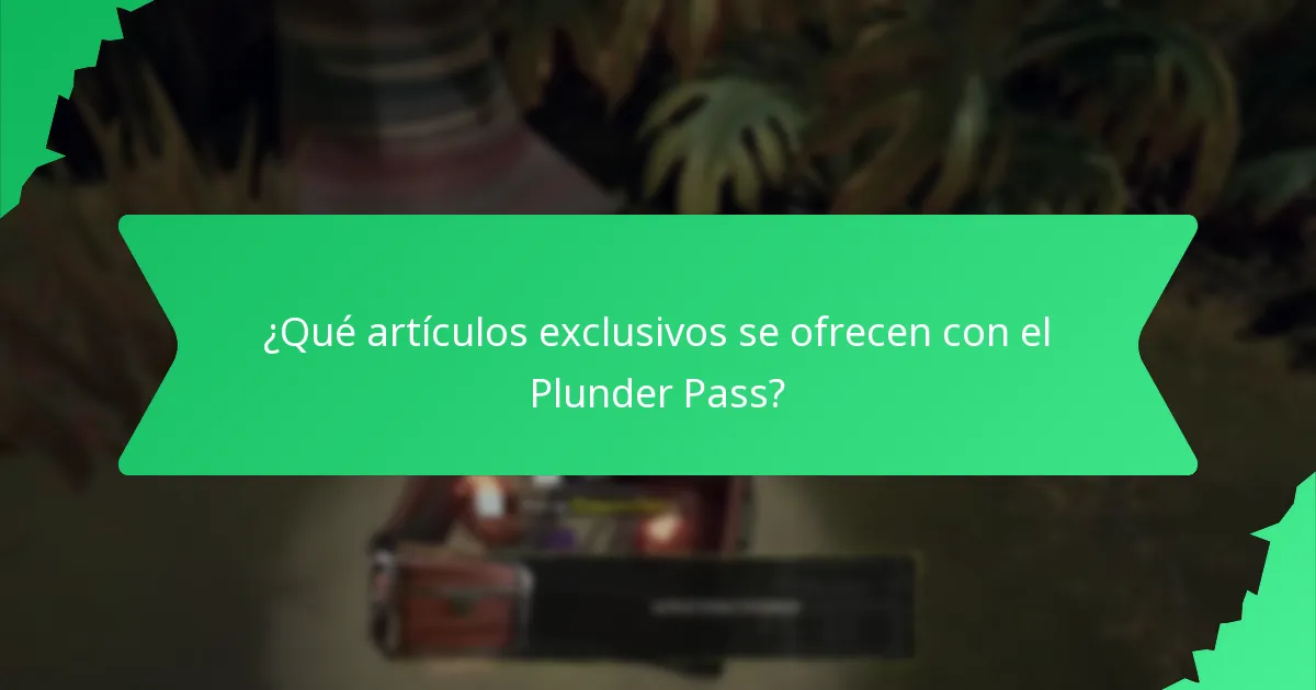 ¿Qué conjuntos temáticos pueden esperar los jugadores del Plunder Pass?